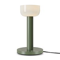 Настольная лампа 15*15*35,5 см, LED, 5W, 3000К, Freya Barries FR6185TL-L5GN зеленый
