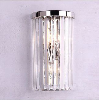 Настенный светильник Newport 10112/A, хром-прозрачный