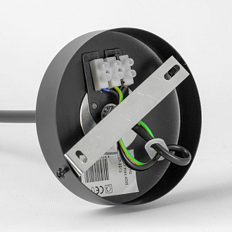 Потолочный светильник 133*55 см, 3*E27 Lussole LSP-8913 черный