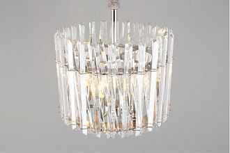 Подвесная люстра 40*32-115 см, 5*E14, 40W, Aployt Verene APL.808.03.05, хром