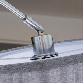 Торшер Arte Lamp PAOLO A4060PN-1CC хром