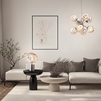 Светильник 68 см, Freya Ejection FR5378PL-07SM, хром