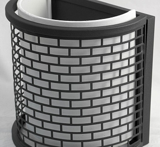 Бра Lussole LOFT LEVITTOWN LSP-9171 черный