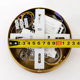 Люстра 50 см, 60W, 3000K-5500K Citilux Рианна CL337053 бронза