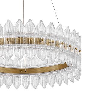 Люстра *51*70-120 см, *LED*38W, 3000K, Favourite Mirabella 4754-5P, латунь
