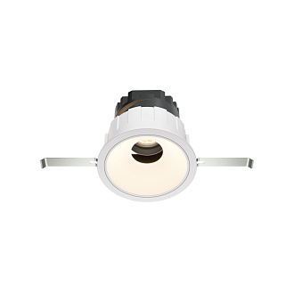 Встраиваемый светильник 8,3*7 см, LED*10W, 4000 К, Wise DL057-10W4K-W Maytoni Downlight, Белый, вр 7,8 см