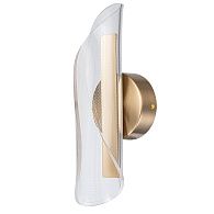Бра 30*11*10 см, 1*LED, 6W, 4000K Arte Lamp Ciclone A2474AP-7PB, Латунь
