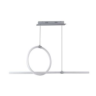 Подвес 105,4*37,5*150 см, 2*LED*34W, 3000K Gerhort G61318/2CR WT, Хром