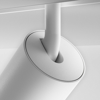 Светильник на шине 5,5*5,5*19,5 см, LED, 12W, 3000К, Maytoni Technical Focus Zoom TR211-1-12W3K-Z-W белый