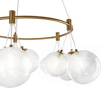 Подвесной светильник 75*150 см, 15*G9 MODESTYLE MS.6119.15 BS латунь