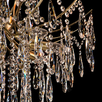 Подвесная люстра Citilux Селена CL302183, диаметр 55 см, бронза