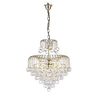 Люстра *48*52 см, 6*E14*40W, Arti Lampadari Bellagio Bellagio E 1.5.50.100 G, Золото