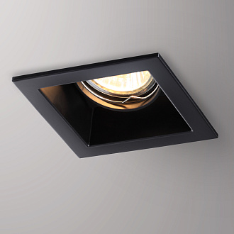 Светильник 9 см, Novotech Spot Bell 370842, черный, вр 8*8 см