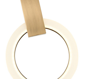 Светильник подвесной 20 см KINK Light Aзaлия 08430-20,20, 12W LED, бронза
