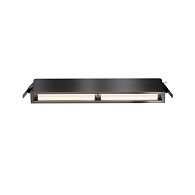 Встраиваемый светильник DL100-12W2.7-3-4K-B 22,6*2,9*-3,5 см, *LED*12W, 4000K, Maytoni technical Parete DL100-12W2.7-3-4K-B, Черный, вр 2,6*22 см