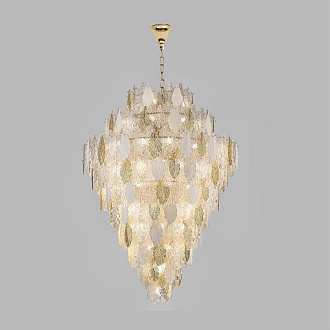 Люстра 125*125*381 см, 86 Е14*25W, Odeon Light Lace, золотой 5052/86