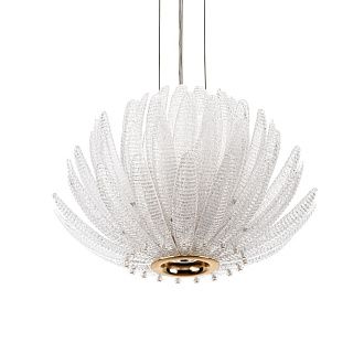 Подвесная люстра 50 см, 60W, 4000K, Modelux ML.9555.500 CP, шампань