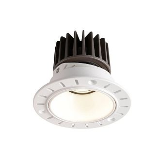 Светильник встраиваемый 6,8*7,1 см, вр 7,5 см, LED*12W, 4000K, Crystal Lux CLT 083 CLT 083C1 WH 4000K, Белый