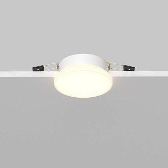 Встраиваемый светильник DL067-GX53-W **-3,5 см, 1*GX53*12W, Maytoni technical Pauline DL067-GX53-W, Белый, вр 8,5 см