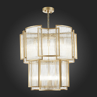 Люстра подвесная 56 см, 480W, ST LUCE COSENZA SL1234.203.08 Шампань