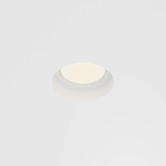 Встраиваемый светильник Downlight 10*15,2*3,9 см, GU10 10W Maytoni Technical Gyps Modern DL002-GU10-01-W белый, вр 10,6*10,6 см