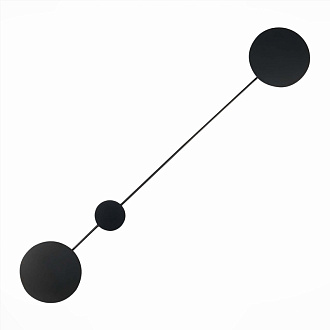 Бра 145*24 см, 10W 3000K ST LUCE TONDO SL6006.401.02 Черный