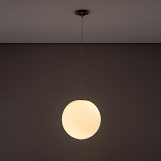 Светильник подвесной шар Citilux CL941301 серебро, диаметр 30 см