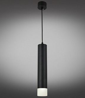 Светильник подвесной Omnilux Licola OML-102516-10, 10W LED, 4000K, черный