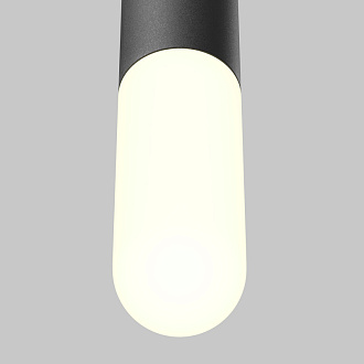Подвесной светильник 6*6*30 см, LED, 12W, 3000К, Maytoni Technical Mist P101PL-L300-12W3K-B черный