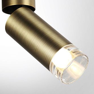Светильник 5 см, 8W, 3000K, 24°, Odeon Light 7134/8CL, бронза