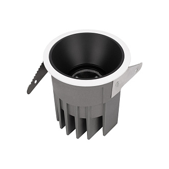 Встраиваемый светильник 6*6,5 см, 1*LED*7W 4000K LOFT IT Comb 10330/D White Black белый, черный, вр 5,2 см