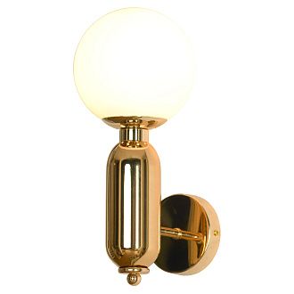 Бра Lussole LSP-8474, 15*33 см, блестящее золото