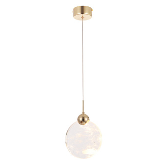 Светильник 15 см, 3W, 3000K, Crystal Lux CIELO SP3W LED GOLD, золото