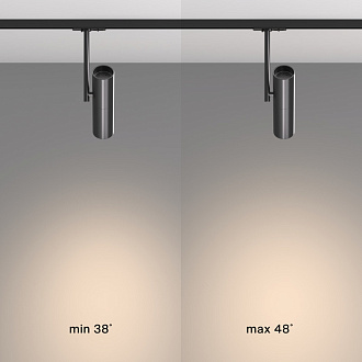 Трековый светильник Maytoni Track TR005-1-GU10-B черный, GU10, 50W