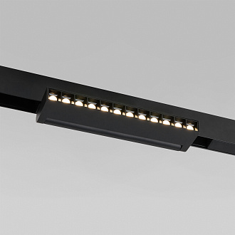 Умный трековый светильник Elektrostandard Slim Magnetic 12W 2700-6500K Dim HL02 85195/01, черный