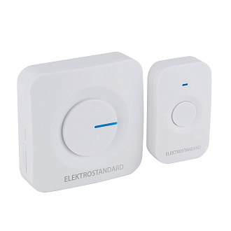Звонок беспроводной 52M IP44 DBQ23M WL белый Elektrostandard