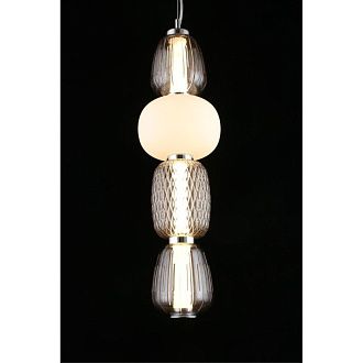 Подвесной светильник 17*100-190 см, 1*LED, 29W, 3000K, Aployt Oliwcia APL.319.16.29, хром