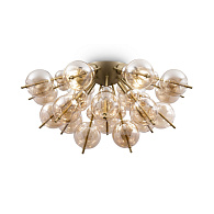 Потолочная люстра Maytoni Bolla MOD133CL-04BS, диаметр 64 см, латунь