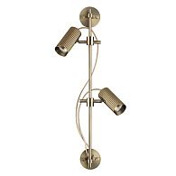 Настенный светильник 68,35 см, 2*LED GU10*10W Odeon Light MANCHESTER 7013/2W бронзовый