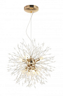 Люстра подвесная Stilfort 2123/03/08P, диаметр 40 см, золото