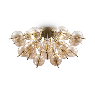 Потолочная люстра Maytoni Bolla MOD133CL-04BS, диаметр 64 см, латунь