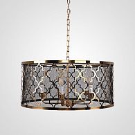 Подвесная люстра Romeo Five Light Pendant Lamp design by Cyan Design 63*63*39 см, 5*E14*40W, ImperiumLoft 40.1036, Латунь
