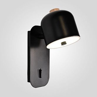 Бра STILLE Черный 8*15*22 см, 1*LED*7W, 3000, 4000, 5000K, ImperiumLoft STILLE01, Чёрный