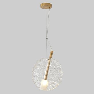Светильник подвесной *28*32,5-87-212 см, 1*G9*40W, Crystal Lux Frozen FROZEN SP1 BRASS, Латунь