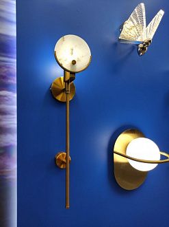 Подвес бабочка Kink Light KIN08444-1A,33, 6W LED, 3000K, золото