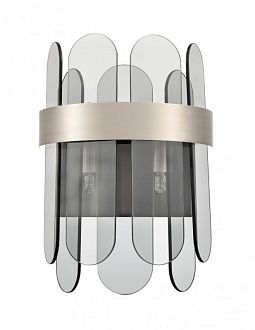 Бра 13*20*28 см, 2*G9 сатин никель Vele Luce Fantasma VL3195W02
