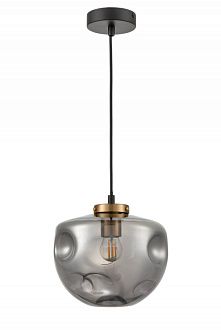 Подвесной светильник  22*144 см, 1*E27 черный, бронза Vele Luce Alieno VL5352P21