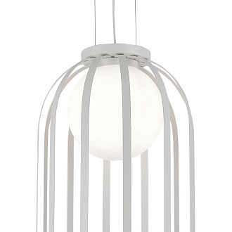 Подвесной светильник 40*200 см, E27, 60W, ST-Luce NORDIC SL6129.503.01 белый