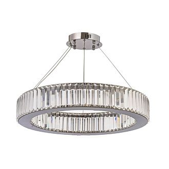 Люстра подвесная *60* см, Led лента*LED*30W, 3000/4500/6000 K, Arti Lampadari Anzio Anzio L 1.5.60.100 N, никель