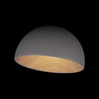 Потолочный светильник 35*22 см, 1*LED*24W 4000K серый LOFT IT Egg 10197/350 Grey